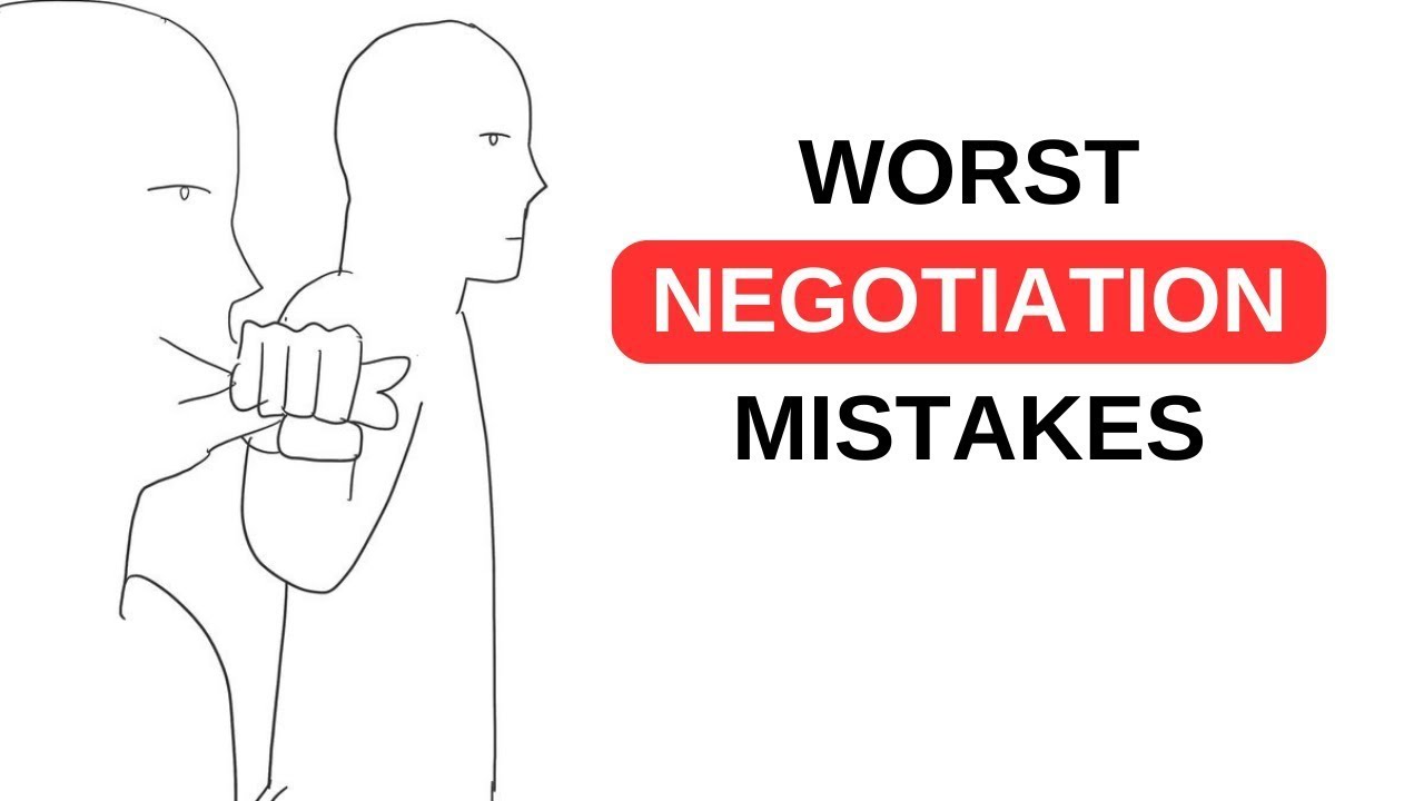 Outline Video HARVARD Experts Reveal The Worst Mistakes In Negotiation.