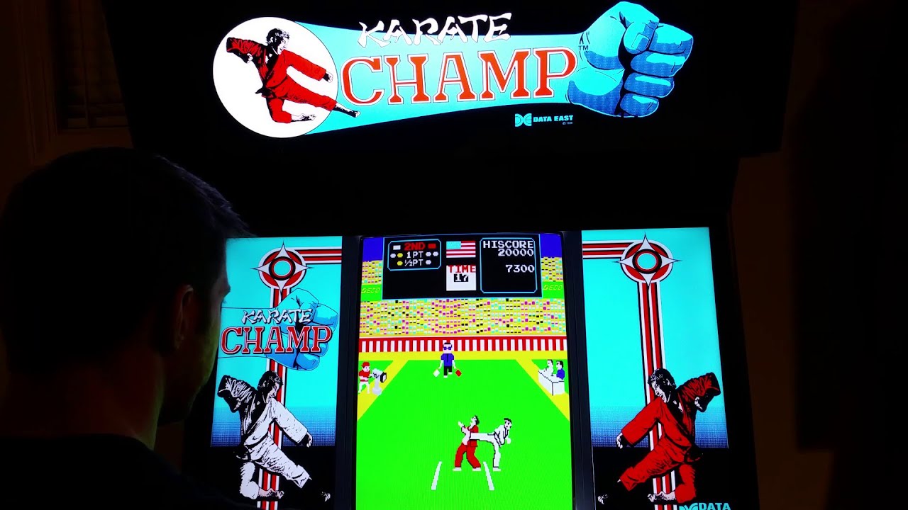 Karate Champ Arcade Marquee 26"x8" Karate Champ Arcade Marquee 26"x8"