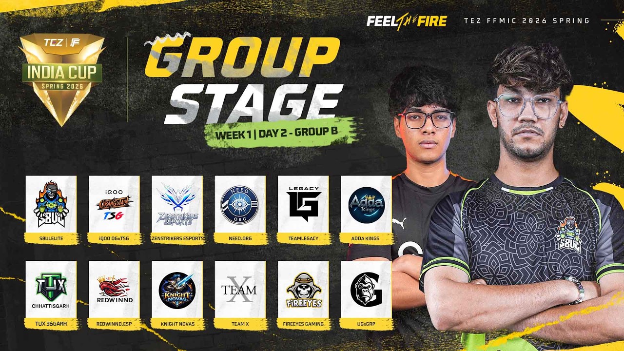 🔴 [HI] TEZ FFMIC 2026 Spring | Group Stage - Week 1 | Day 2 | Group B