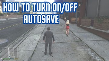 GTA V : Story Mode - How To Turn On/Off Autosave