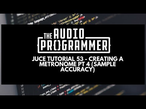 Juce Tutorial 53-