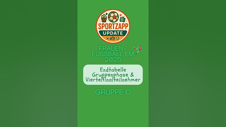 Endtabelle Gruppe C: Wer kommt ins Viertelfinale? Frauen-EM 2025 ⚽ | SportZapp Update