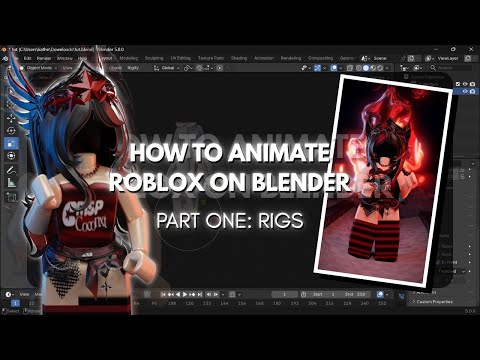 How to Animate Roblox on Blender (Part one: Rigs)