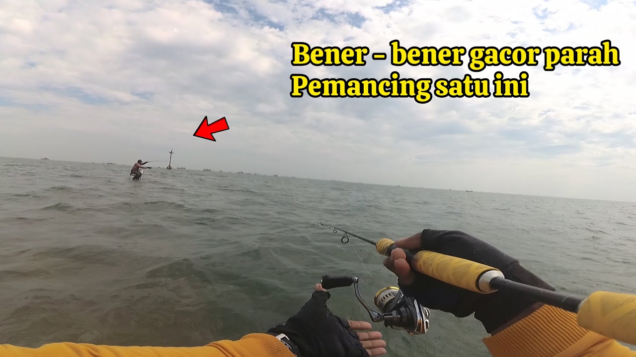Bener - bener gacor parah pemancing satu ini. Ngomset ikanya kelewatan banyak || Dam merah