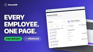Manage Employeers - BorovaHR