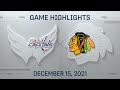 NHL Highlights: Capitals vs. Blackhawks - Dec. 15, 2021