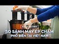 JUICE REVIEW: So sánh máy ép chậm phổ biến tại Việt Nam