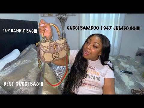 Gucci Bamboo 1947 jumbo GG mini bag