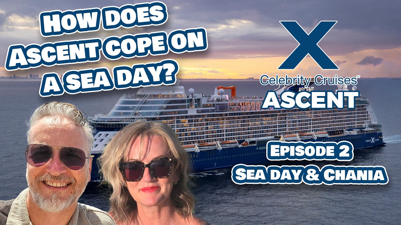 What’s It Really Like on Celebrity Ascent with 3,500 Guests? (Sea Day & Chania Guide)