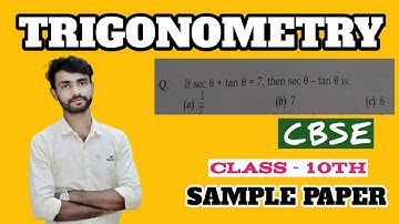 If sec theta + tan theta = 7 ,then find the value of ( sec theta - tan theta) is