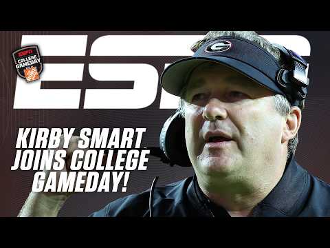 Lane Kiffin & Kirby Smart talk prepping for Ole Miss vs. Georgia 👀 | College GameDay