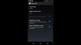 YUREKA Cyanogen OS - Status Bar Customisation screenshot 4