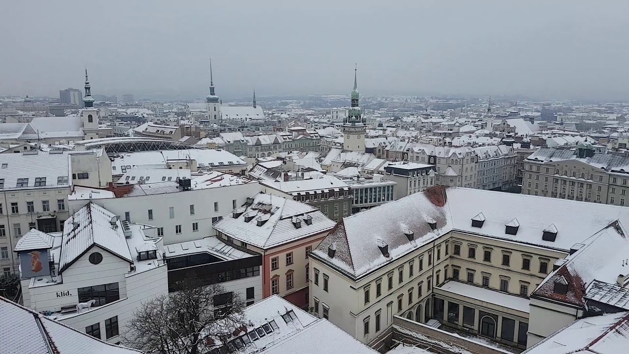 Brno: view from Cathedral of St. Peter and Paul