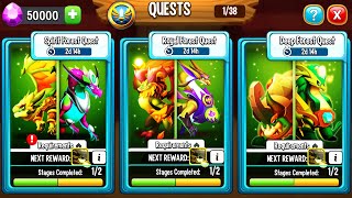 Dragon City - Spirit Forest Quest + All Dragons [Full Fight & Combat 2022] 😱 screenshot 2