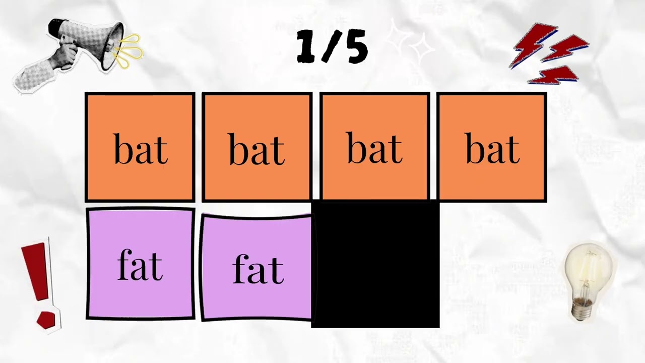 Say The Word On Beat | EASY MEDIUM HARD | Level 1-5