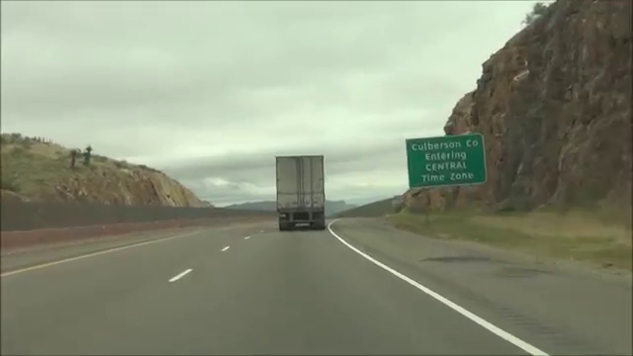 Texas - Interstate 10 East - Mile Marker 120 to 140 (5/21/15)