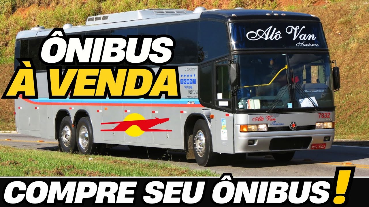 ÔNIBUS RODOVIÁRIO À VENDA ORIGINAL | EX EXPRESSO DE PRATA VOLVO B10M