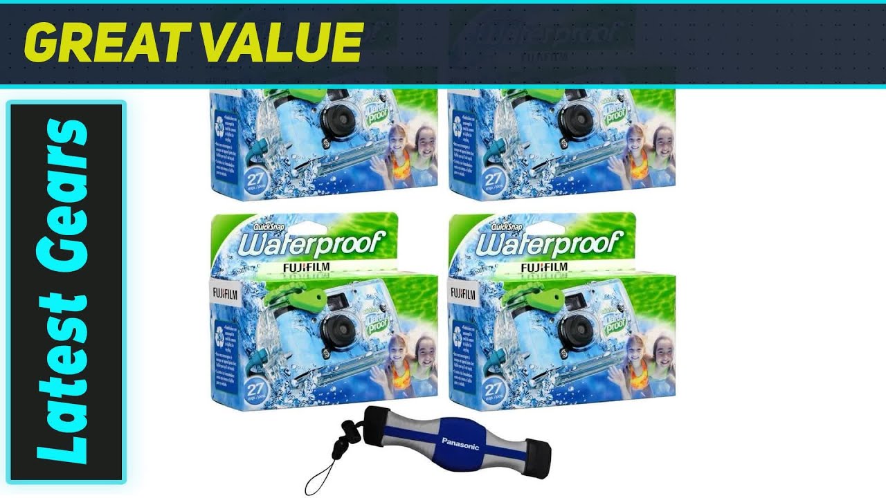 Fujifilm QuickSnap 800 Waterproof: The Ultimate Disposable Camera Pack!