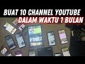 Cara Membuat dan Merawat Banyak Channel YouTube dengan Mudah