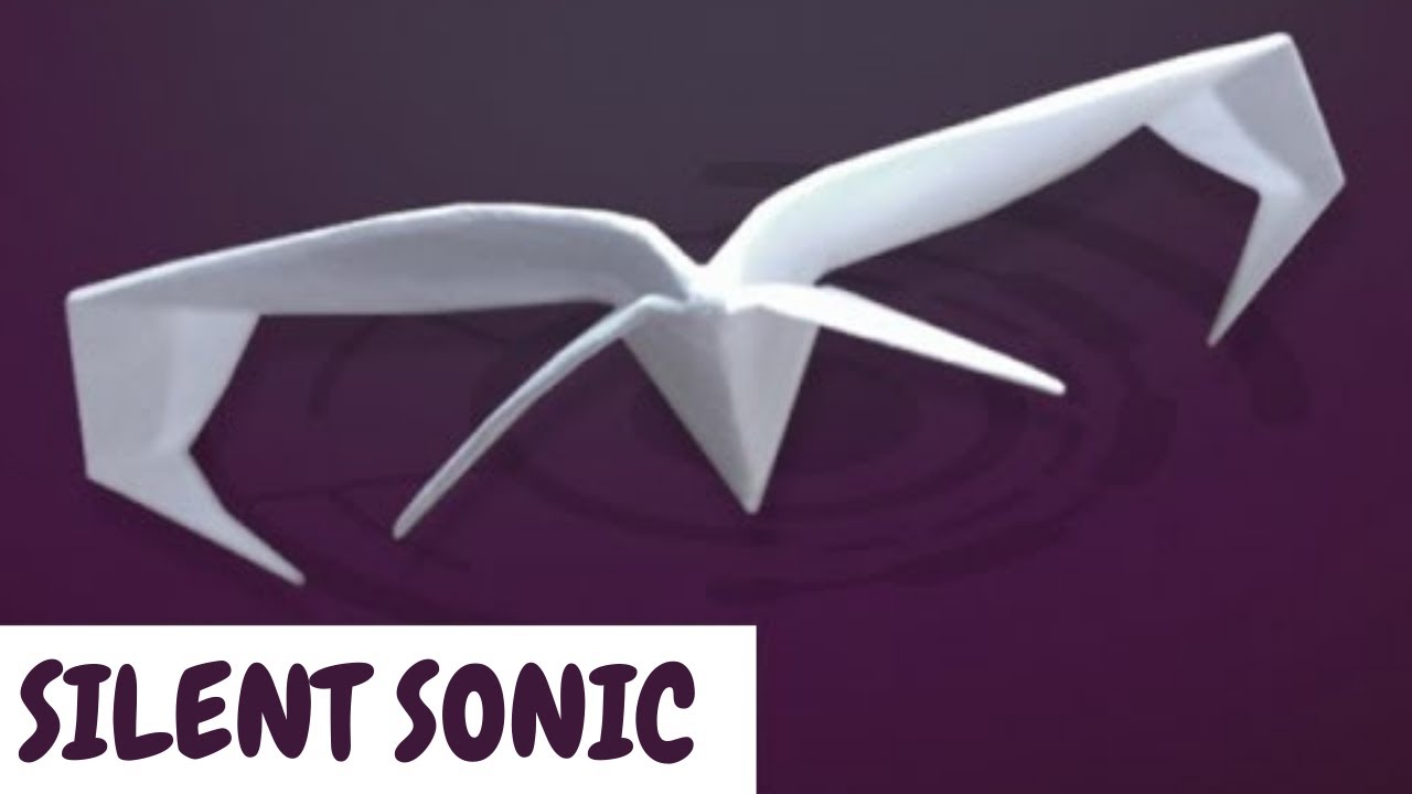 Paper Plane | How To Make a Paper Airplane like  silent  Sonic  | How to Make a Paper Aeroplane
