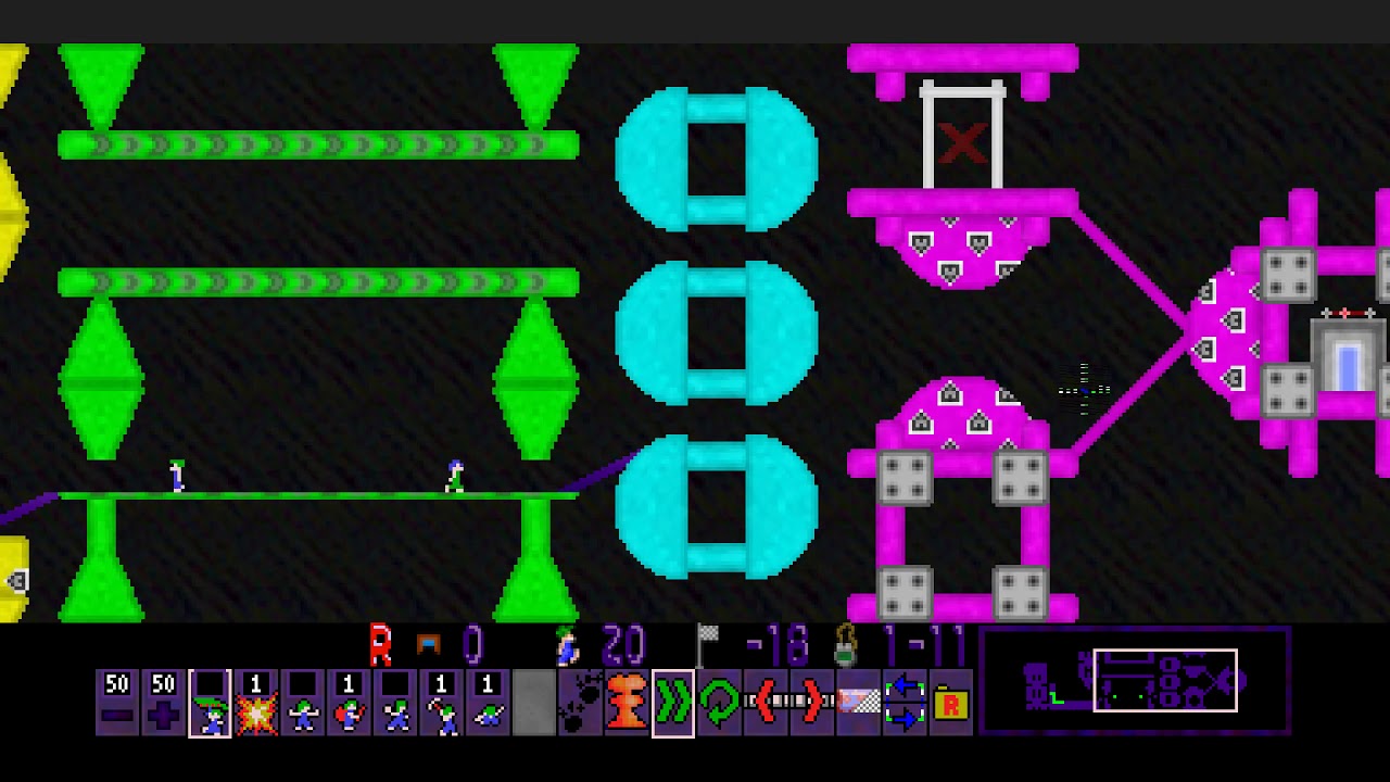 Lemmings Plus Omega II [Coarse 10]: Sharp Minded Lemming