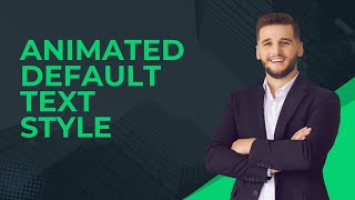 Animated Default Text Style | Flutter widget