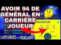  tuto  comment avoir 94 de gnral en carrire joueur   bu  fifa 22