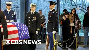 Public continues to pay respects to Jimmy Carter in Atlanta before former president lies in state