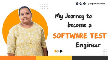 My Journey to become a software Test Engineer | C Neeraja | Qspiders Hebbal, Bangalore