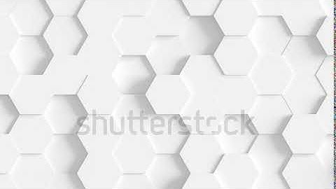 stock footage abstract hexagon geometric surface loop a light bright clean minimal hexagonal grid pa