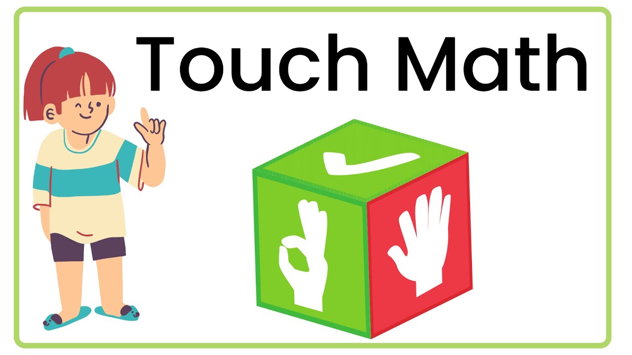 Count Touch Numbers 0 to 10 TouchMath FREE PDF FILE Touch Math Counting Numbers ...
