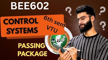 Control Systems Vtu Important Questions BEE602