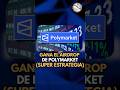 Polymarket Gana dinero Crypto Apostando #polymarket #airdropcrypto #criptomonedas #ganardinero