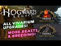 Hogwarts Legacy - All Beast Vivarium Upgrades &amp; Breeding