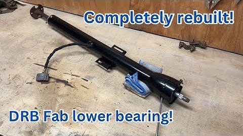 1974 F350-4 Speed Steering column rebuild