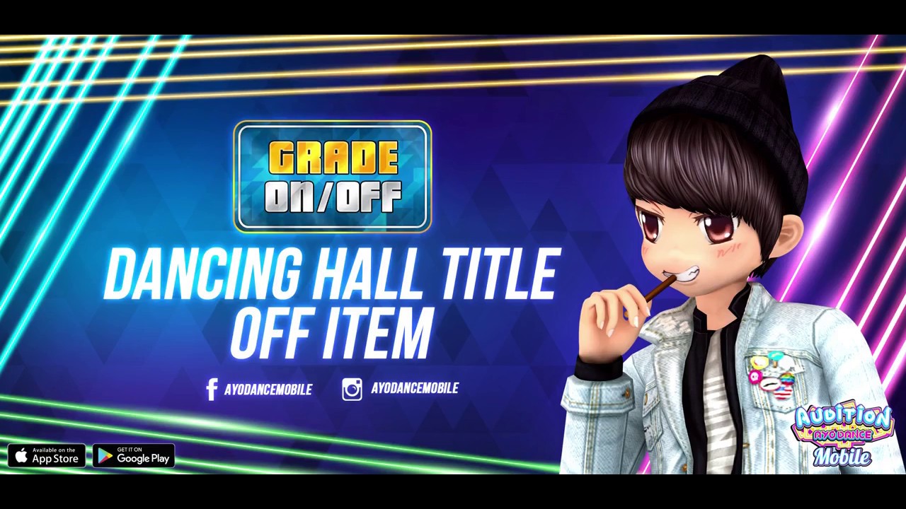 Audition AyoDance Mobile - Dancing Hall Title Off Ticket Tutorial