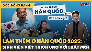 Làm thêm ở Hàn Quốc 2025: Sinh viên Việt thích ứng với luật mới | VTV4