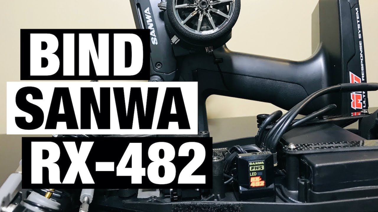 How to Bind Sanwa M17 w/RX-492 Receiver - YouTube