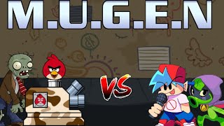 Mugen Request 97 Angry Birds Tank And Browncoat Vs Boyfriend And Green Shadow