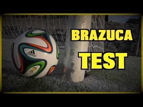 Video: Arsenal and England legends test the 2014 World Cup Brazuca