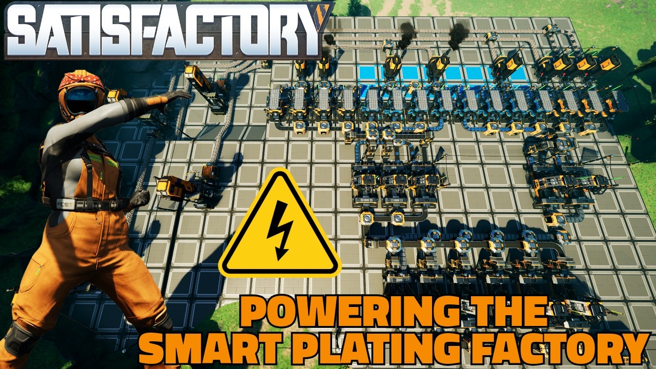 Smart Plating Factory Powering the Smart Plating Factory and some Exploration | Satisfactory ...
