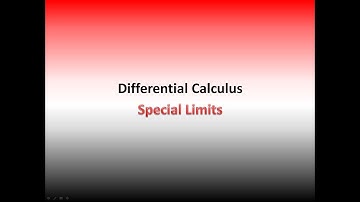 Special Limits including L