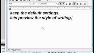 create text style with fireworks cs3