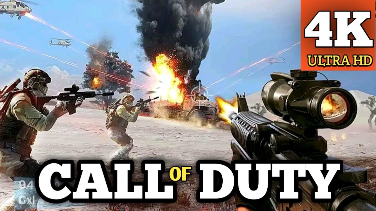 Call of Duty [ Graphics full 4K HD ] part 1 - YouTube