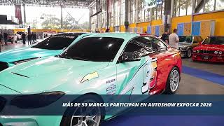 Más de 50 marcas participan en Autoshow Expocar 2026