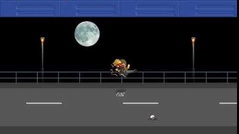 LF2 Woody combo - 3× "Flip Kick & dash attack"