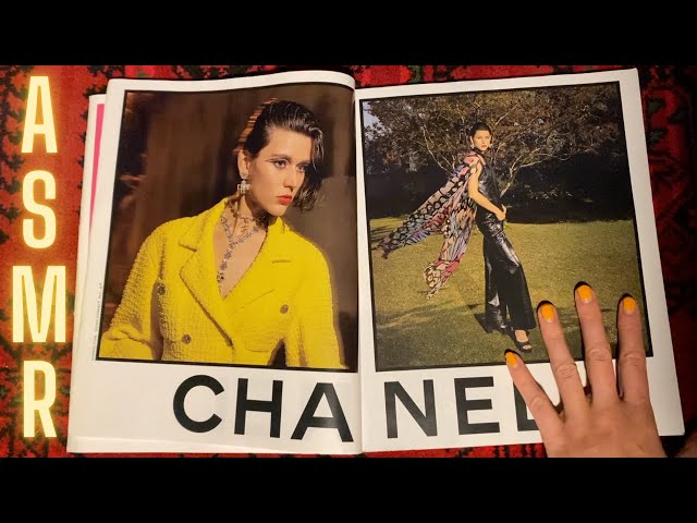 Fald i søvn til Vogue 😴 (DANSK ASMR) med finger tracing og tingly trigger words
