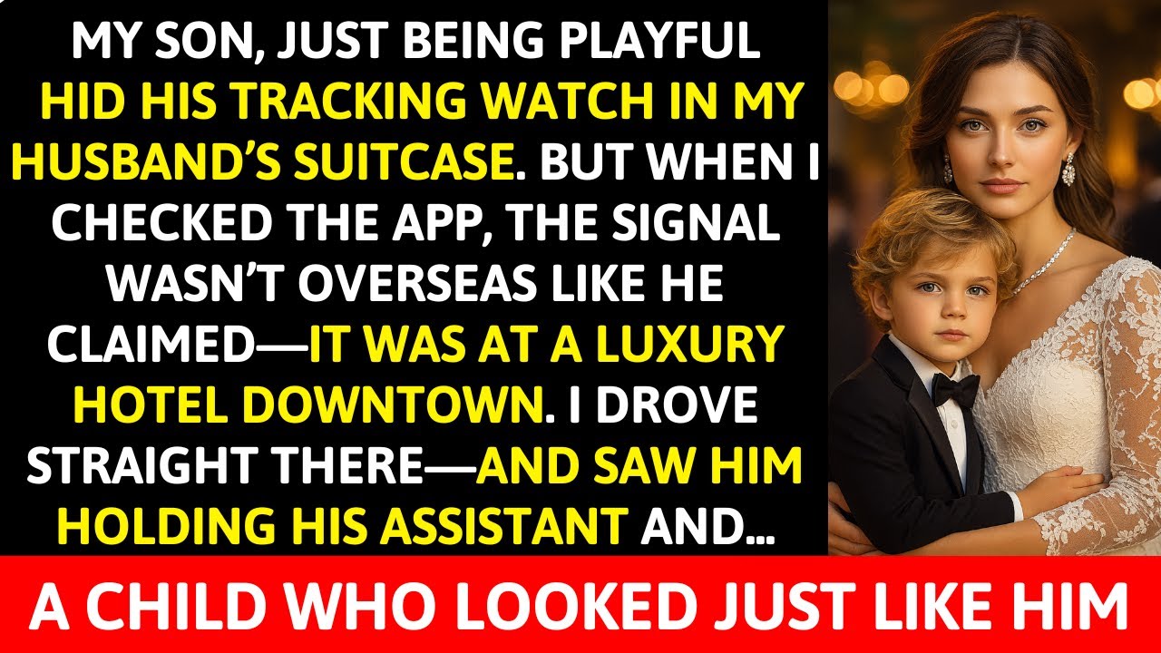 My Husband Said He Was on a Business Trip Abroad—But My Son’s Tracker Showed He Was at a Hotel with