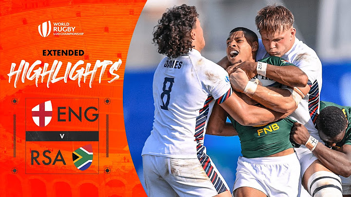 A THRILLER in Pool A! England v South Africa | World Rugby U20 Championship | Extended Highlights