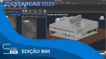 NOVIDADE GSTARCAD 2025 - Edição de dados BIM